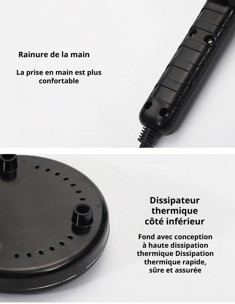 Accessoires inclus avec la machine à crêpes