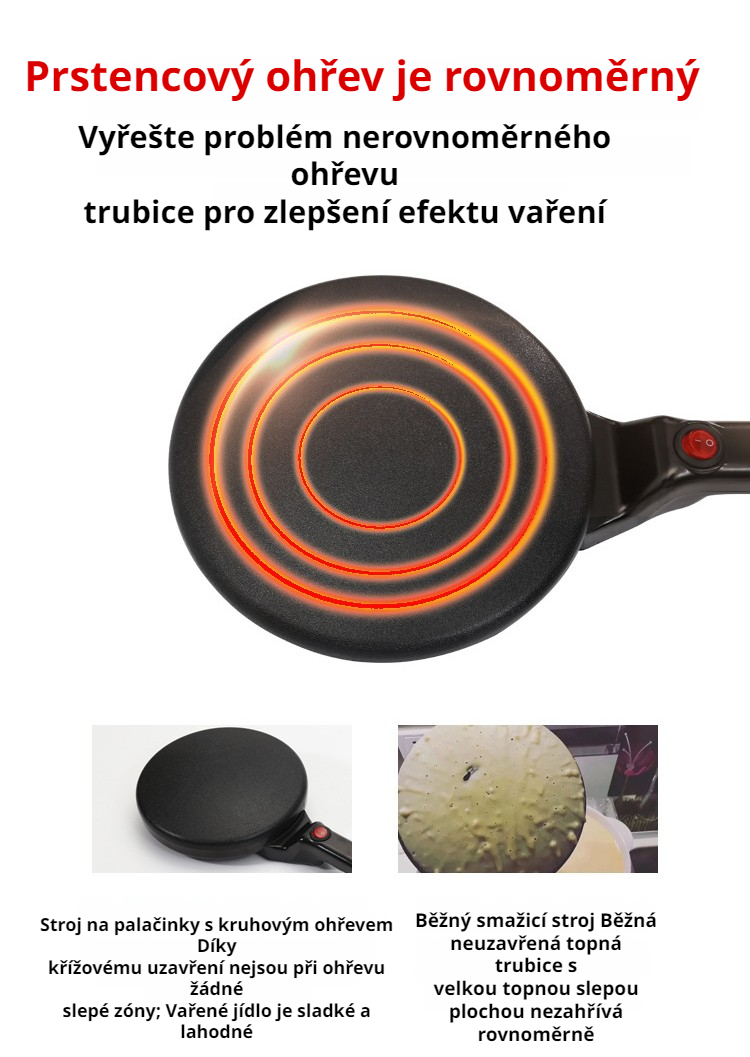 Příslušenství k elektrickému stojanu na palačinky