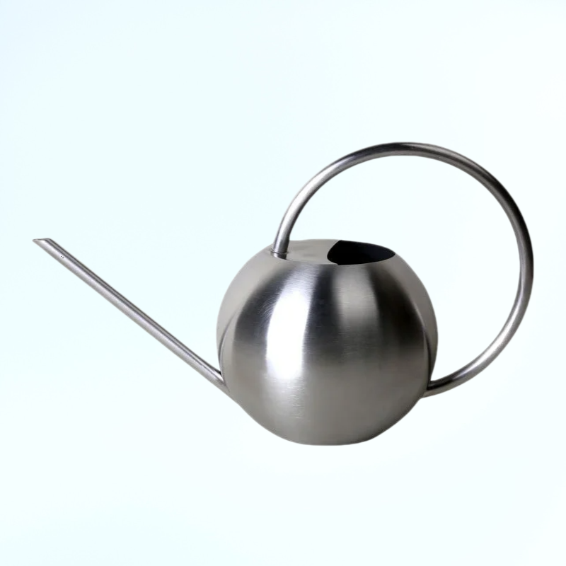 携帯用ステンレス製じょうろ