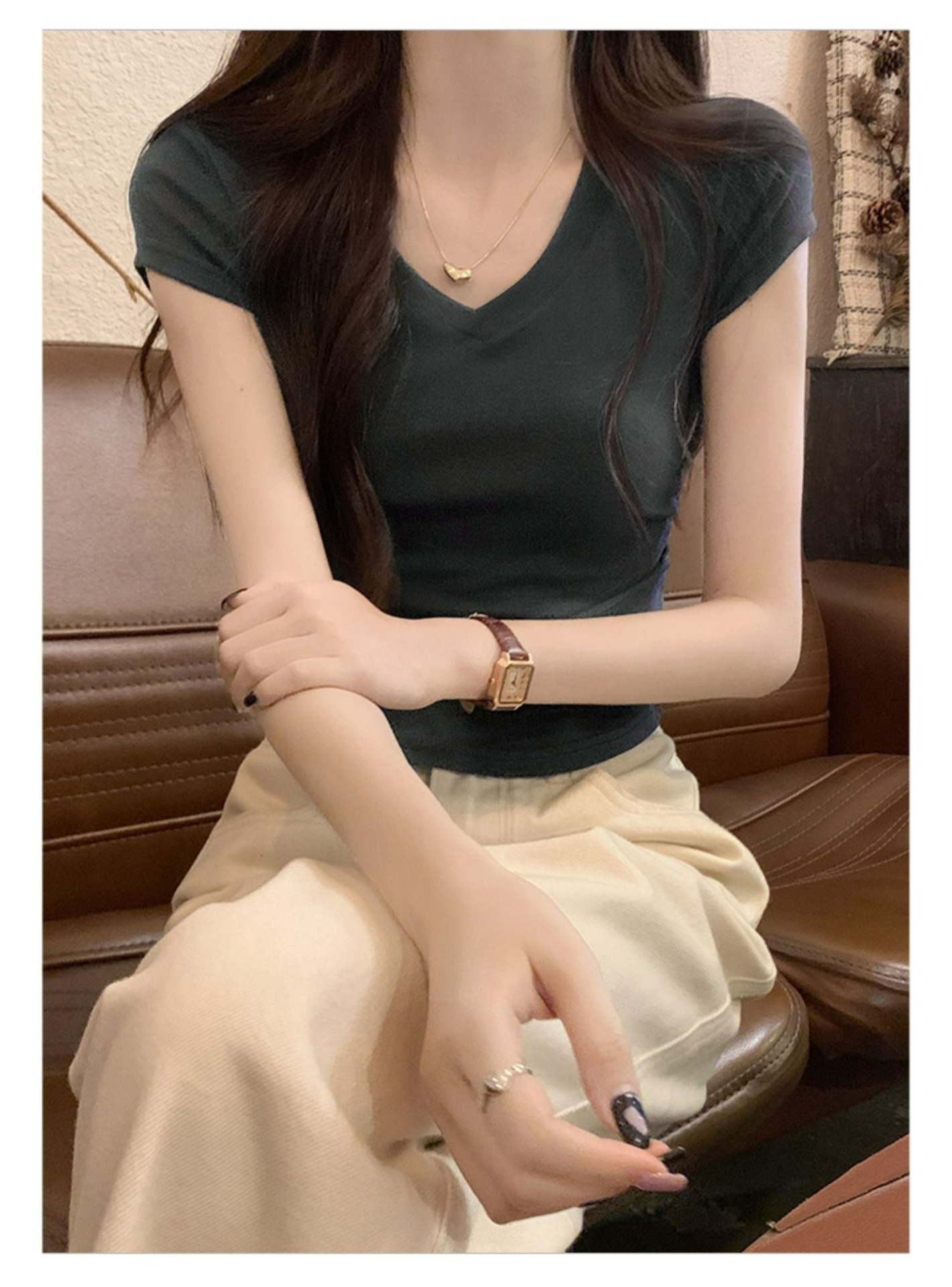 夏にぴったりの通気性抜群レディースTシャツ