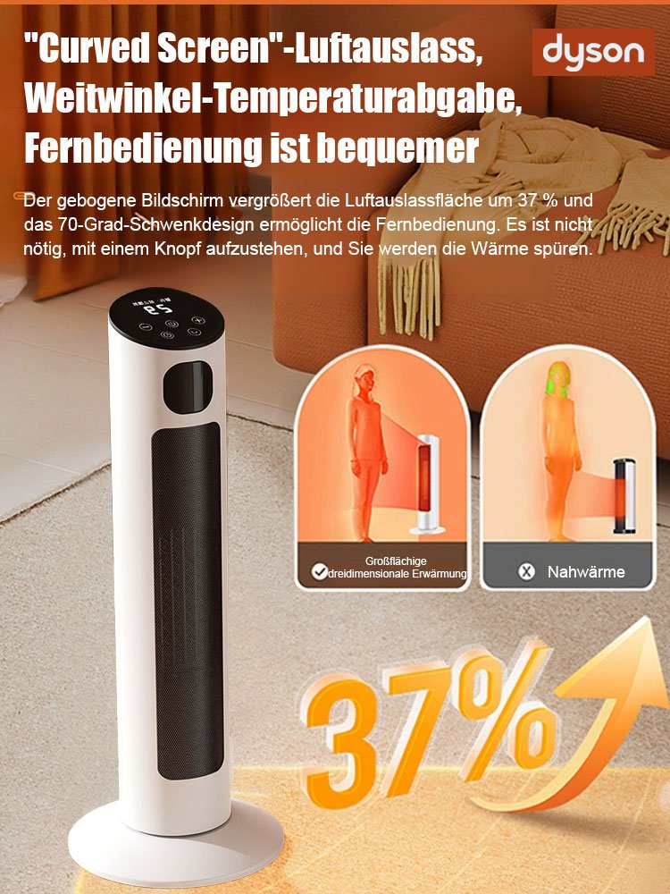 Sofortheizende, stehende Elektroheizung für den ganzen Haushalt