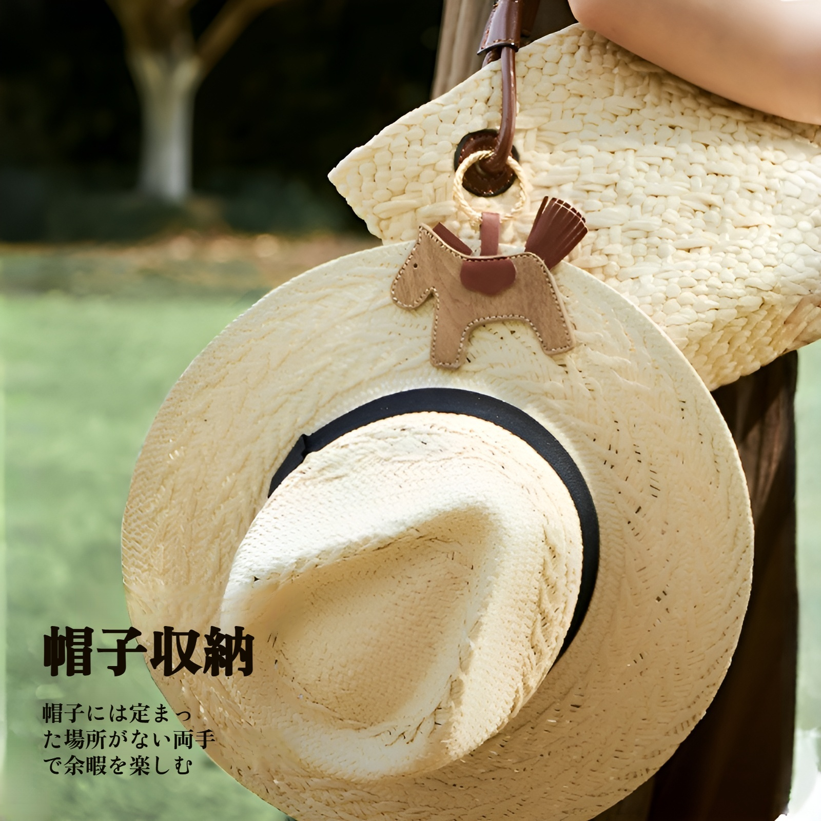 旅行やアウトドアに最適な帽子クリップ