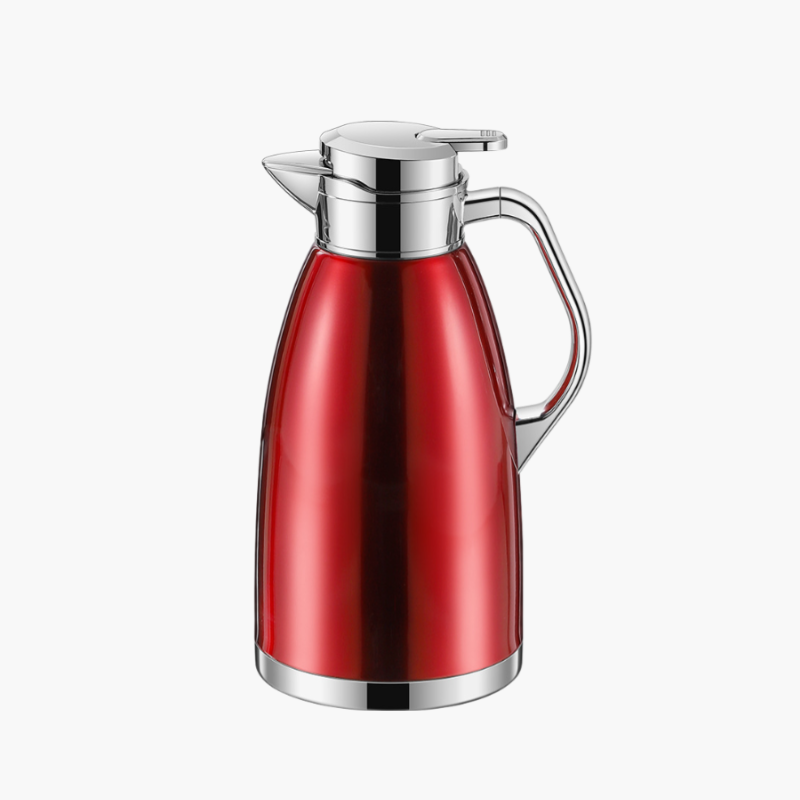 【독일 기술】304 스테인리스 스틸 이층 보온 포트