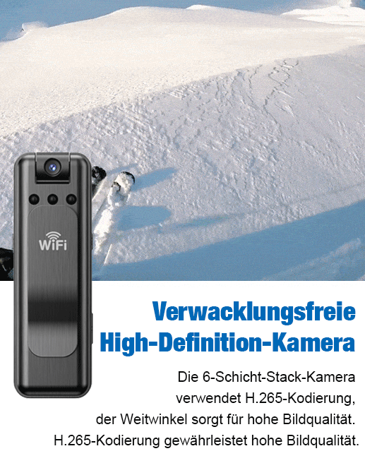 Mini-Infrarot-Nachtsichtkamera mit extrem langer Standby-Zeit