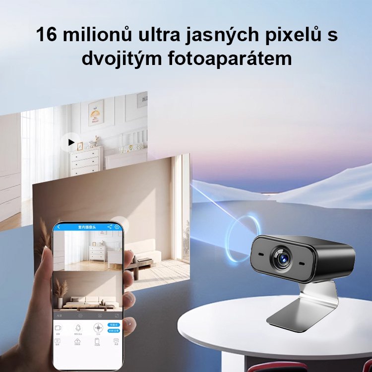 Bezdrátová mini monitorovací kamera