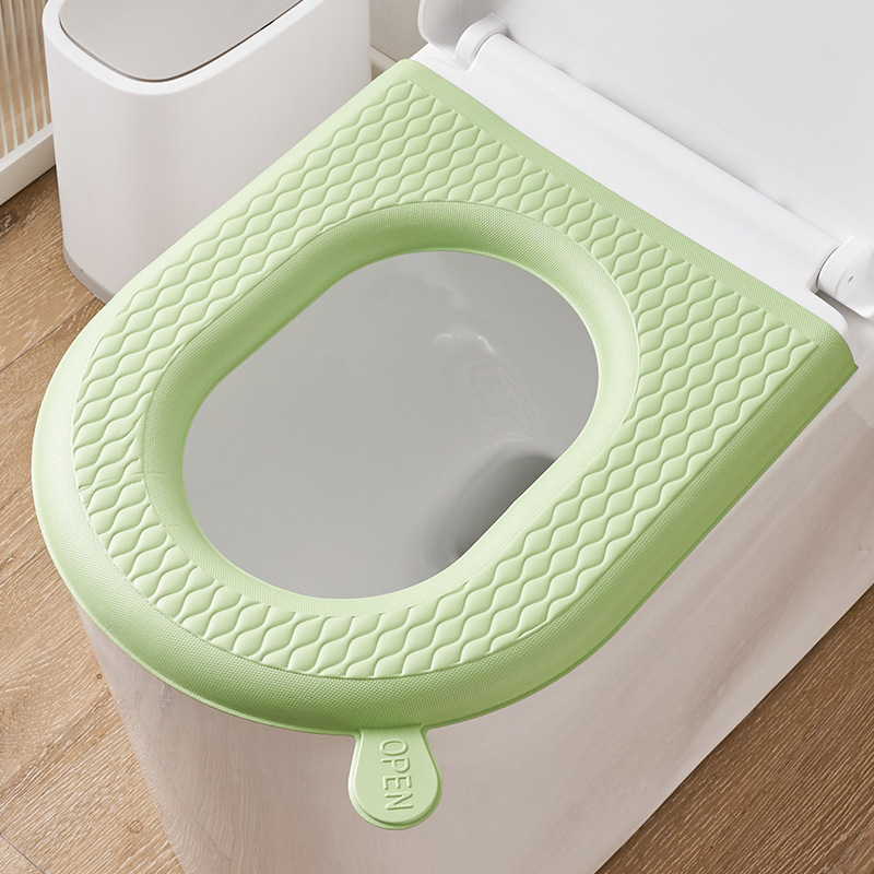 防臭・防寒の高機能シリコン便座カバー