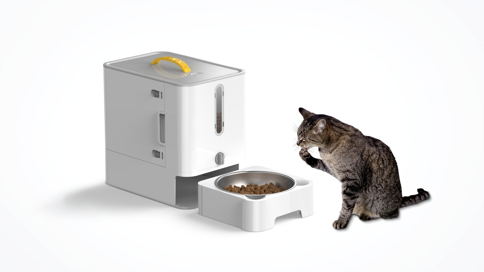 Pet Food Storage Bucket with Handle