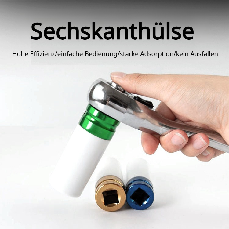 Farbiger pneumatischer Steckschlüsselsatz 