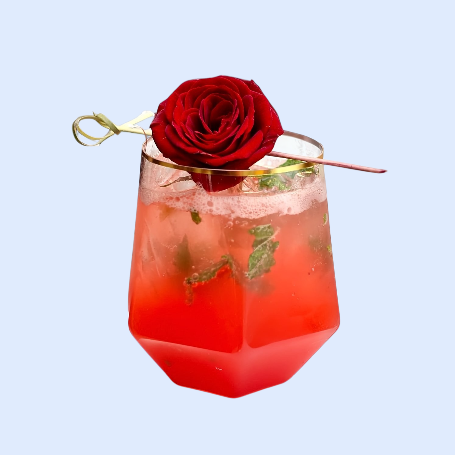 高級感のある電気メッキ仕上げのグリーンガラス