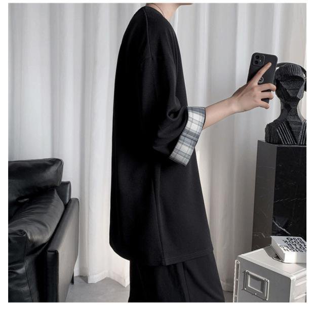 快適な着心地のビッグサイズTシャツ背面