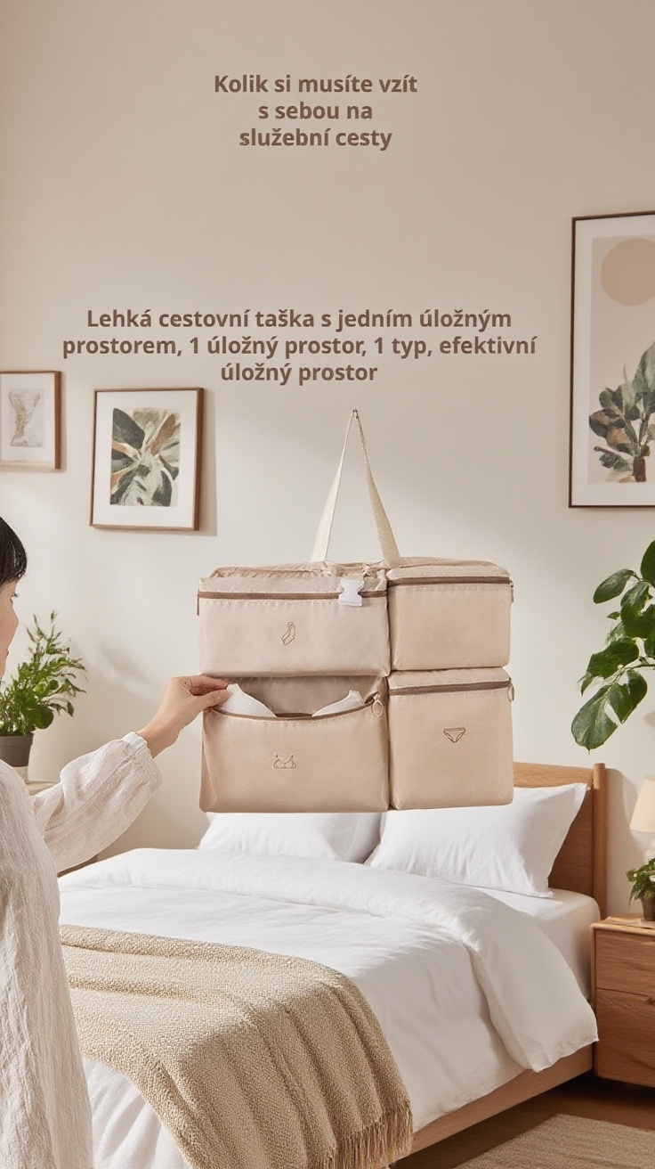 Praktická 7v1 úložná taška na ponožky v šuplíku