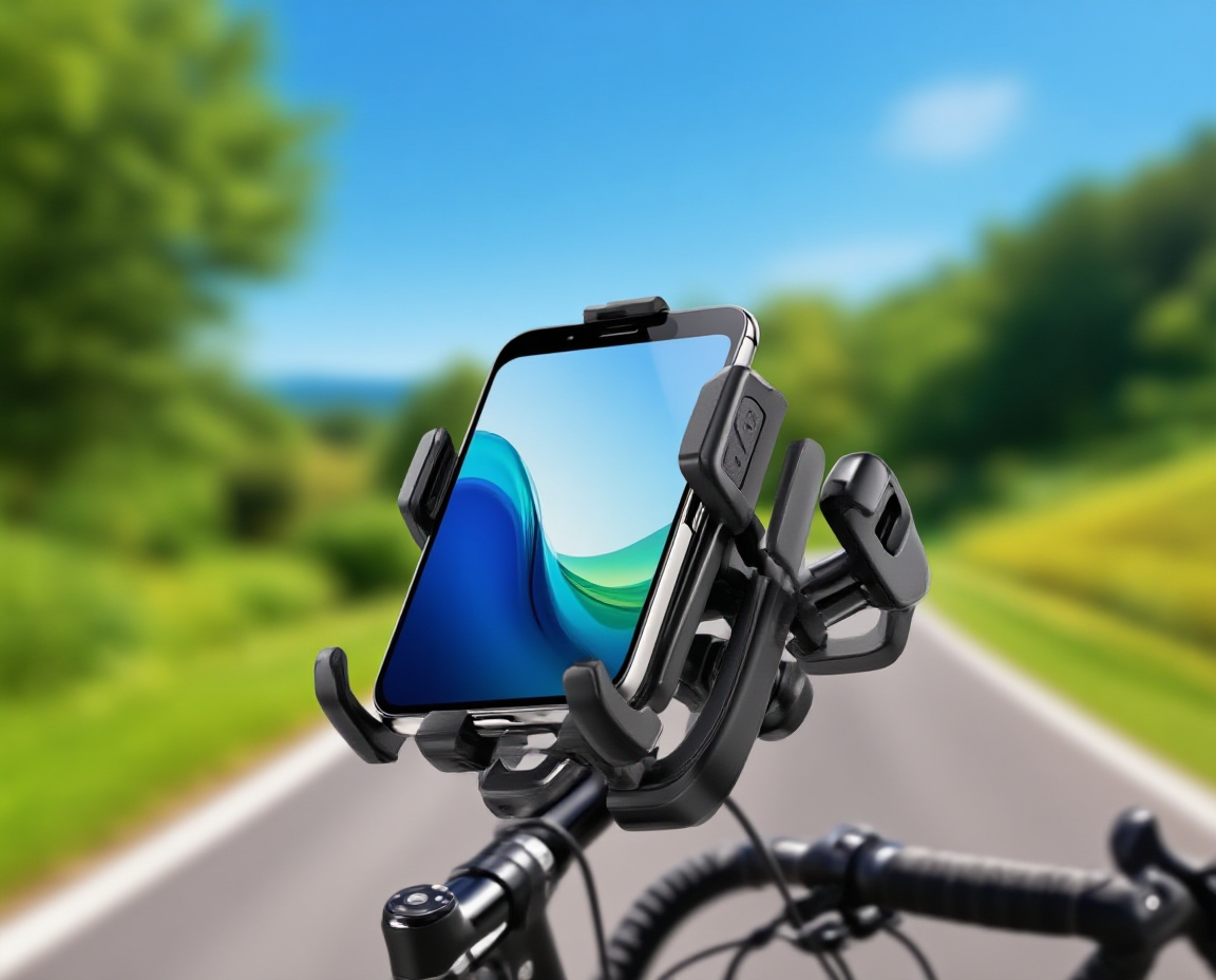 Stabilní držák na telefon s ochranou proti otřesům