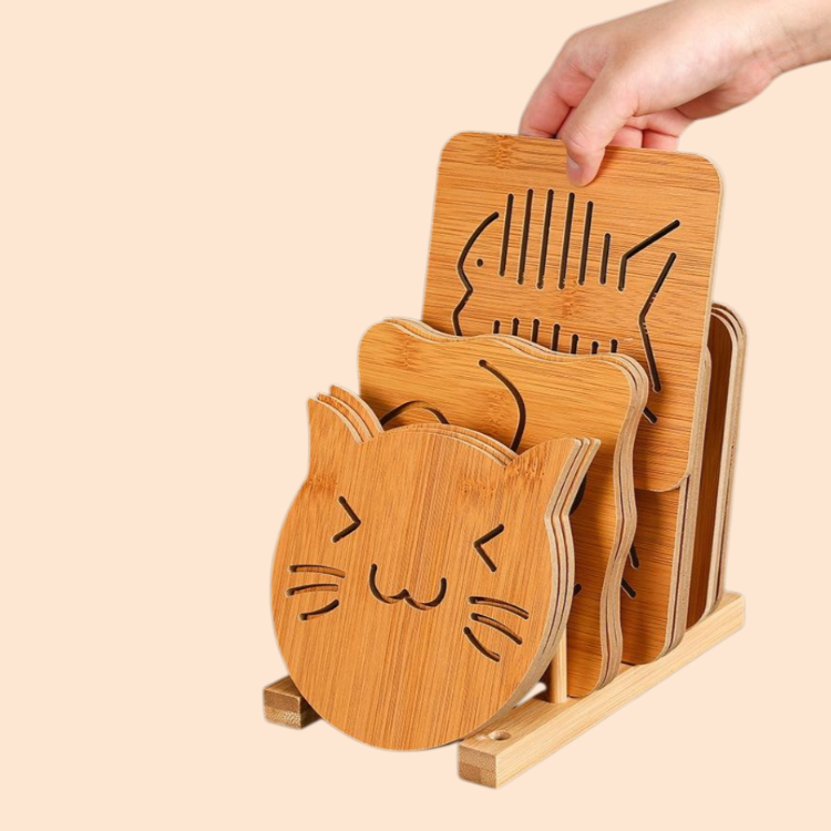 천련 나무 만화 단열 패드