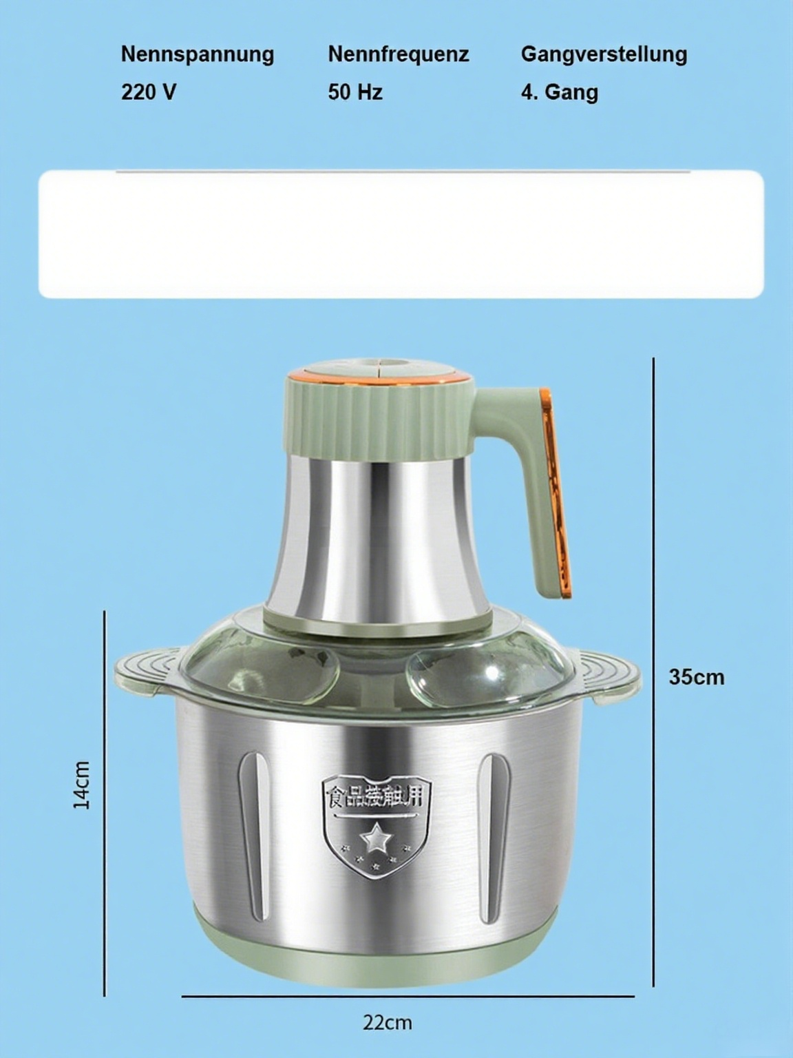 5L Multifunktionaler Elektrischer Hochleistungsmixer