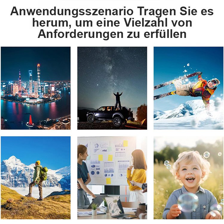 Rückenkamera Sportkamera