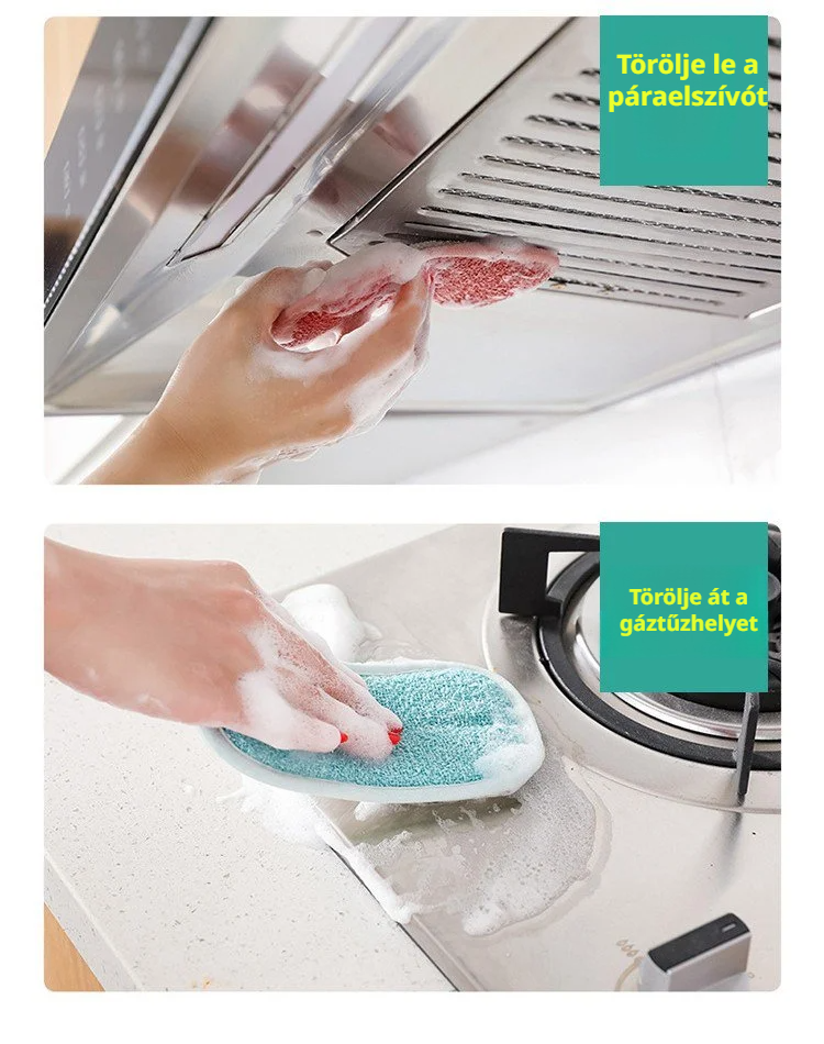 Varázs törlőkendő folteltávolítás közben