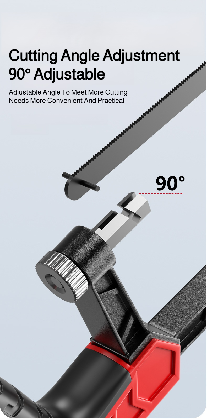 Lightweight and portable mini saw