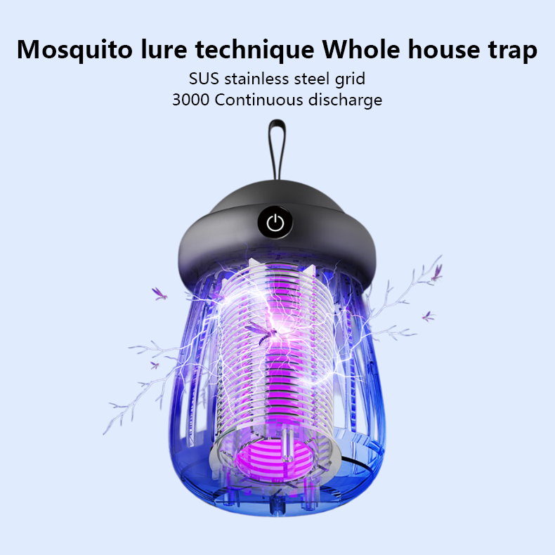 Comprehensive trapping and killing powerful electric mosquito killer