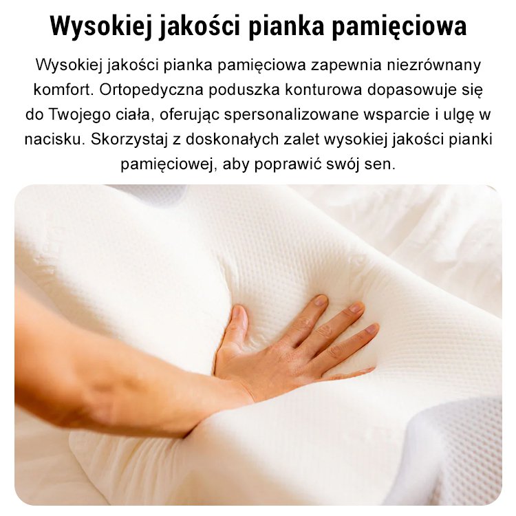 Wielokierunkowa poduszka do spania w kształcie motyla