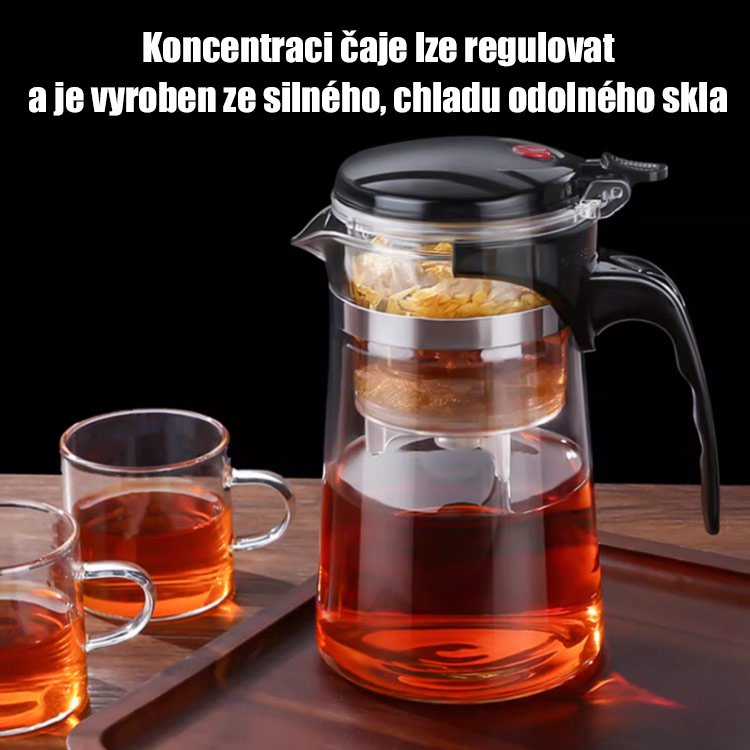 Jedno kliknutí filtrující čajová sada