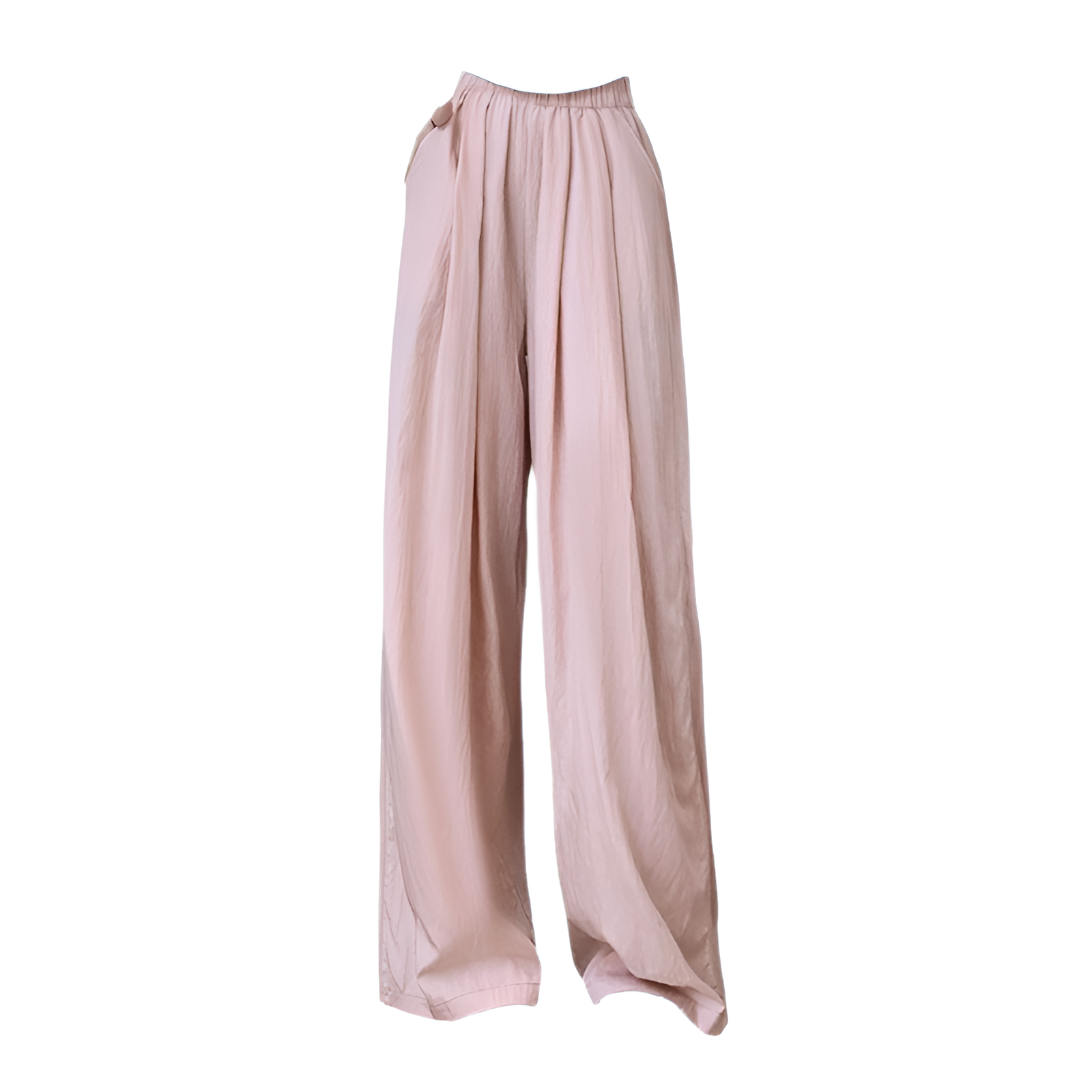 夏パンツ 2025 山本パンツ ハイウエスト ルーズパンツ ドレープ 日本製 ワイドレッグパンツ スリム 大きいサイズ モップパンツ レイジー カジュアル ワイドレッグパンツ