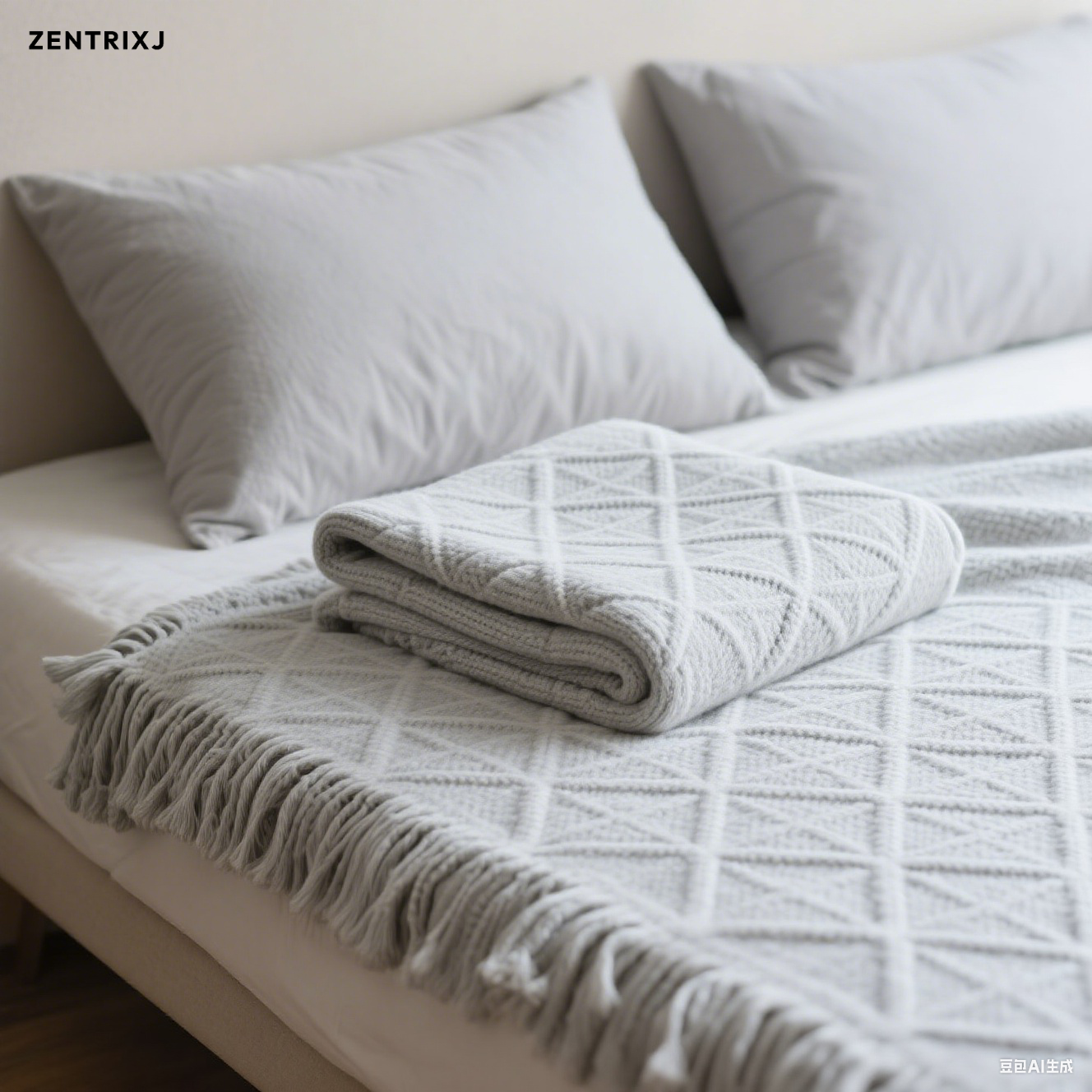 Miękki, solidny koc bawełniany