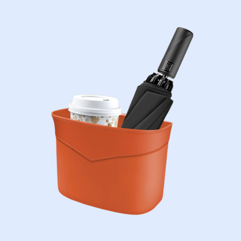 차량용 쓰레기통 조수석 도어 걸이형 수납함