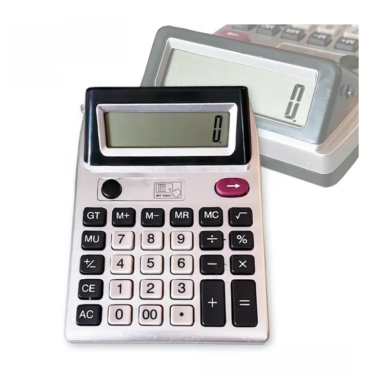 12หลัก เครื่องคิดเลข2จอ