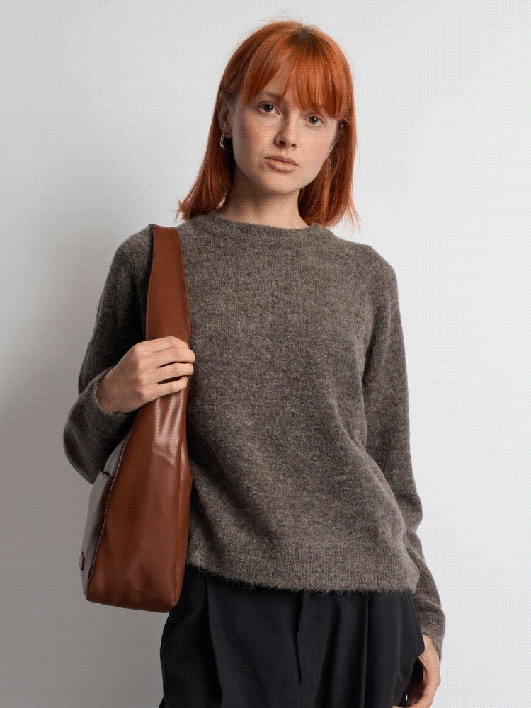 【Versatile Daily Large-Capacity】Soft Leather Bucket Bag Commuter Tote Bag