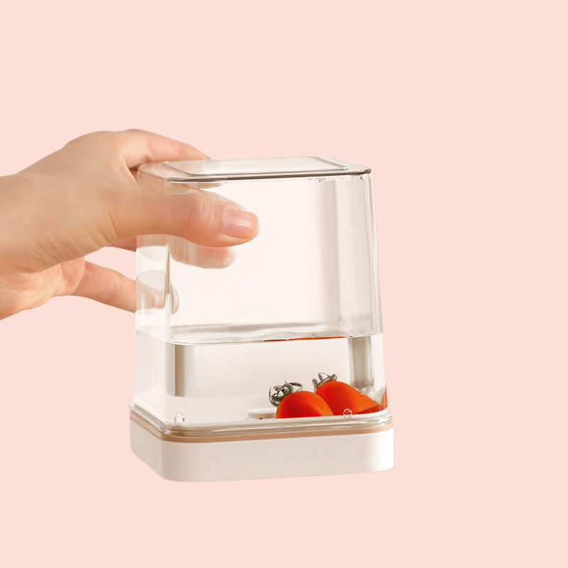 Household vacuum storage tank