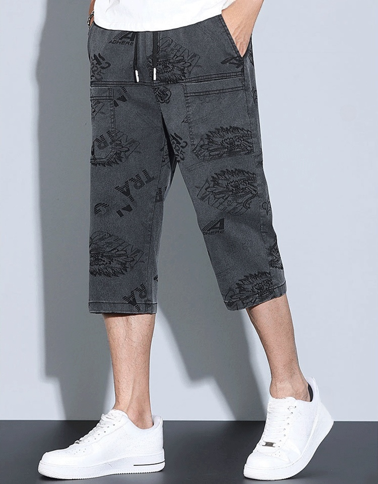 7分丈涼感カジュアルパンツ