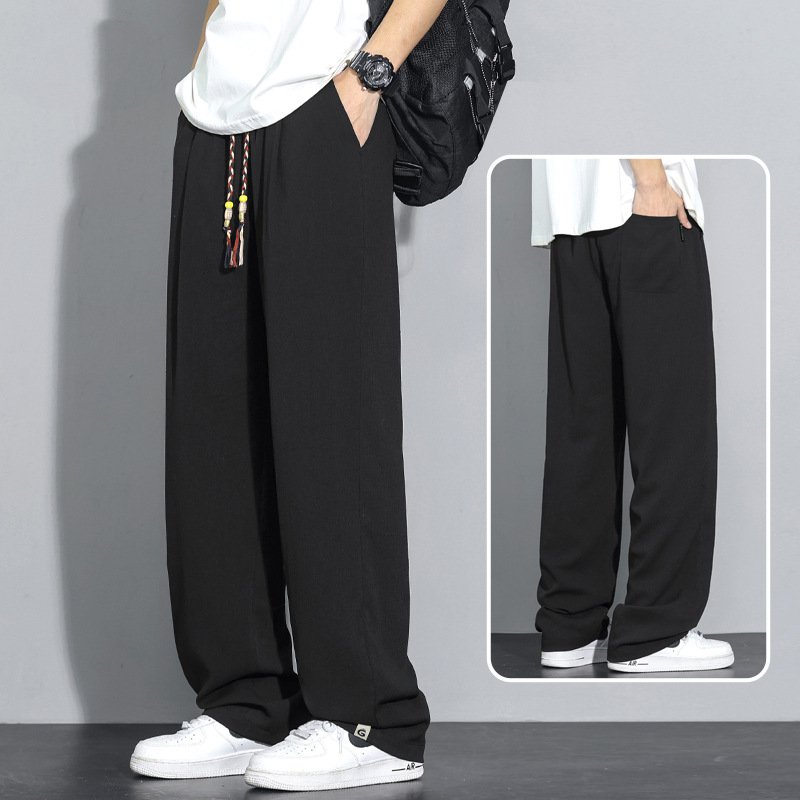 Herren Sommerhose aus Baumwolle und Leinen