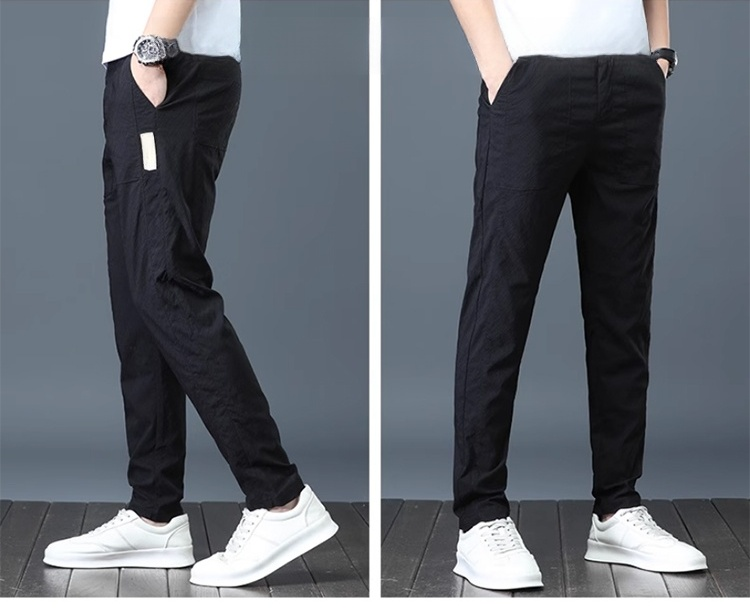 남성 캐주얼 바지 뒷모습 디자인