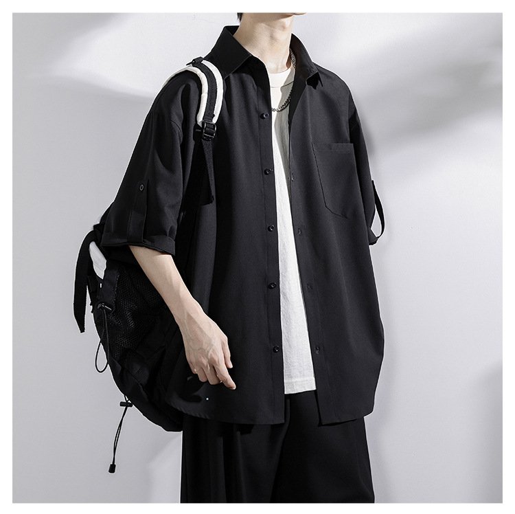 おしゃれなタイドシャツコーディネート例