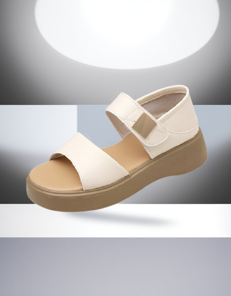 レディース厚底サンダル