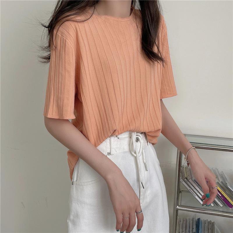 봄 여름에 입기 좋은 니트 반팔티