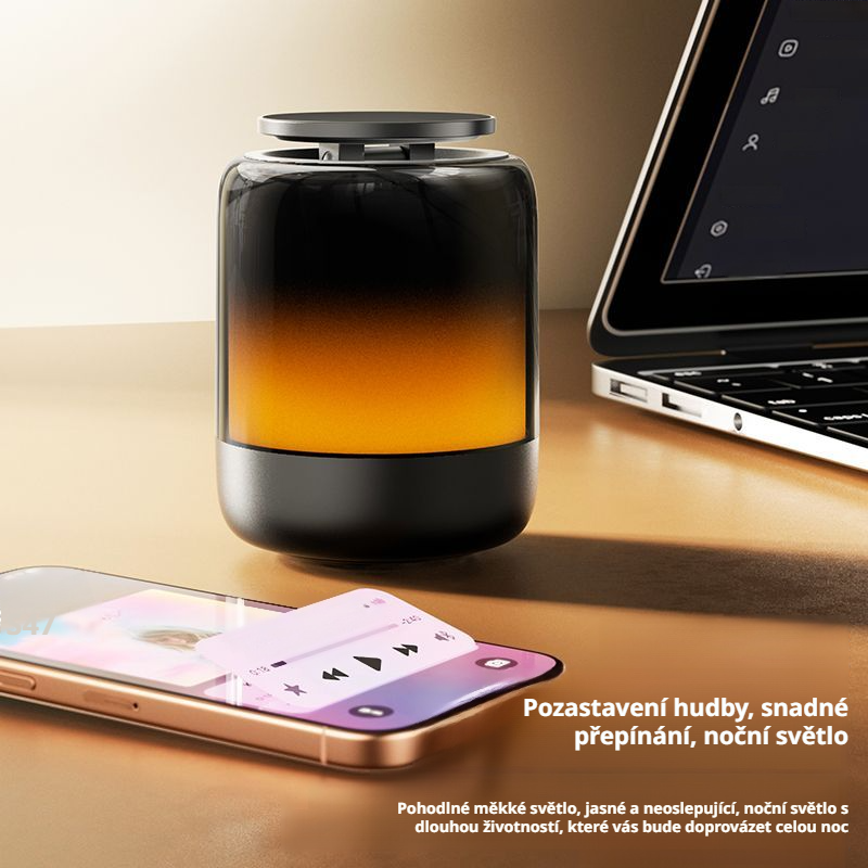 Bluetooth reproduktor stolní multifunkční teleskopický držák