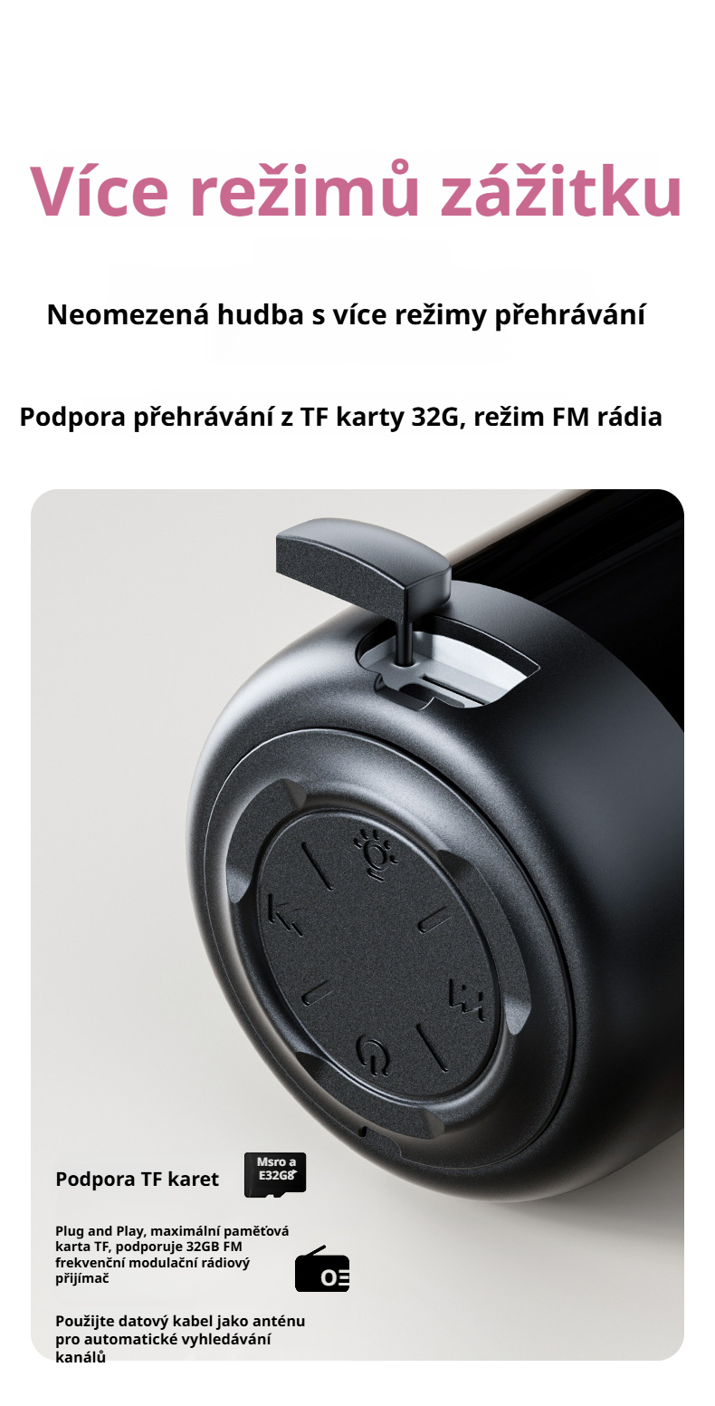 Bluetooth reproduktor pro domácí kancelář