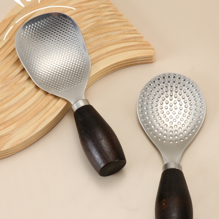 家用木柄電飯煲米飯不鏽鋼勺盛飯