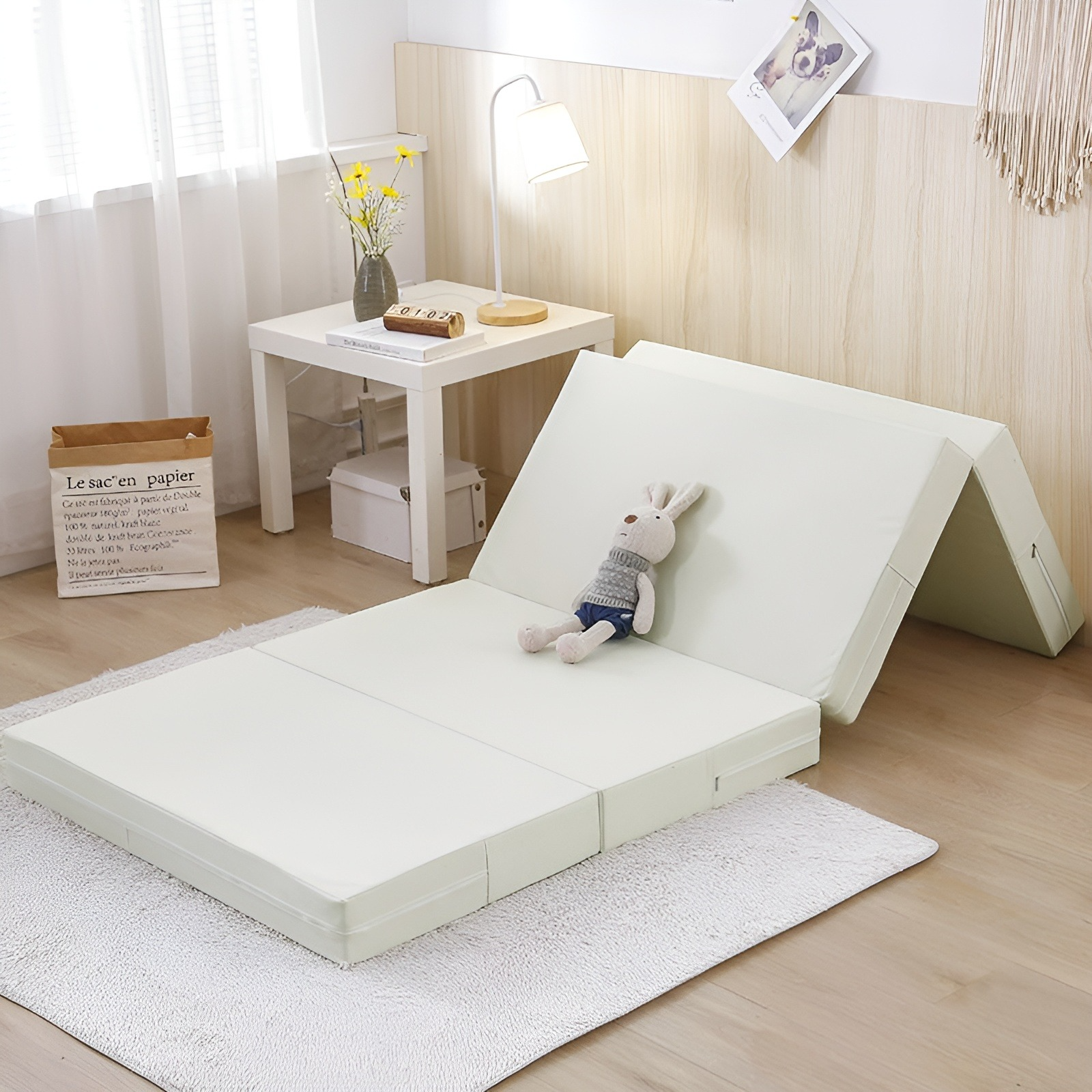 スポンジ折りたたみマットレスフロア昼寝マットオフィスシングル昼寝マット和風怠惰な畳学生