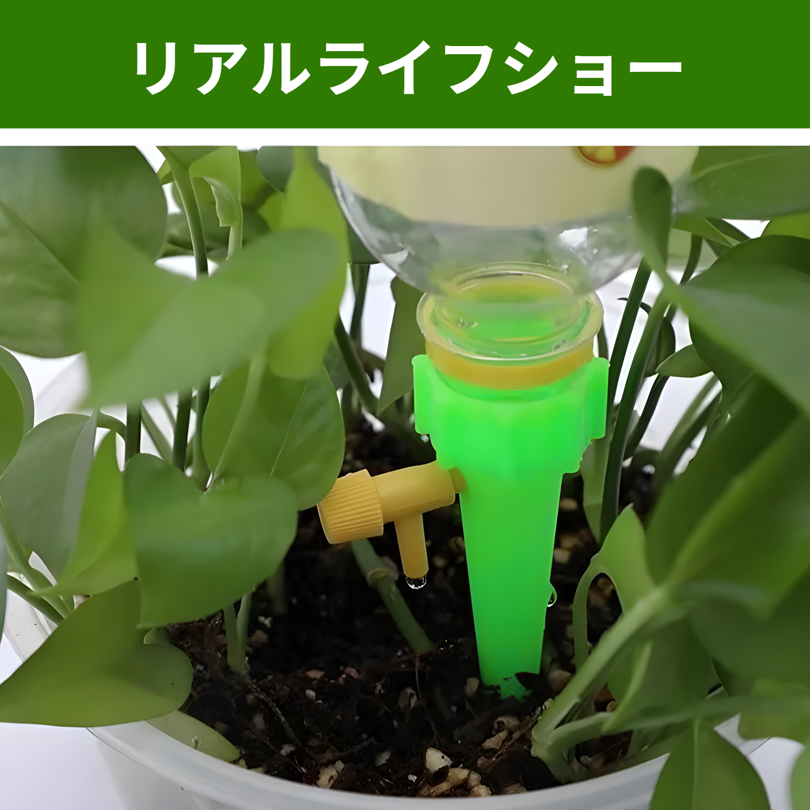 怠惰な自動散水アーティファクト散水装置点滴灌漑調節可能なドリッパー水浸透装置流量散水自動散水