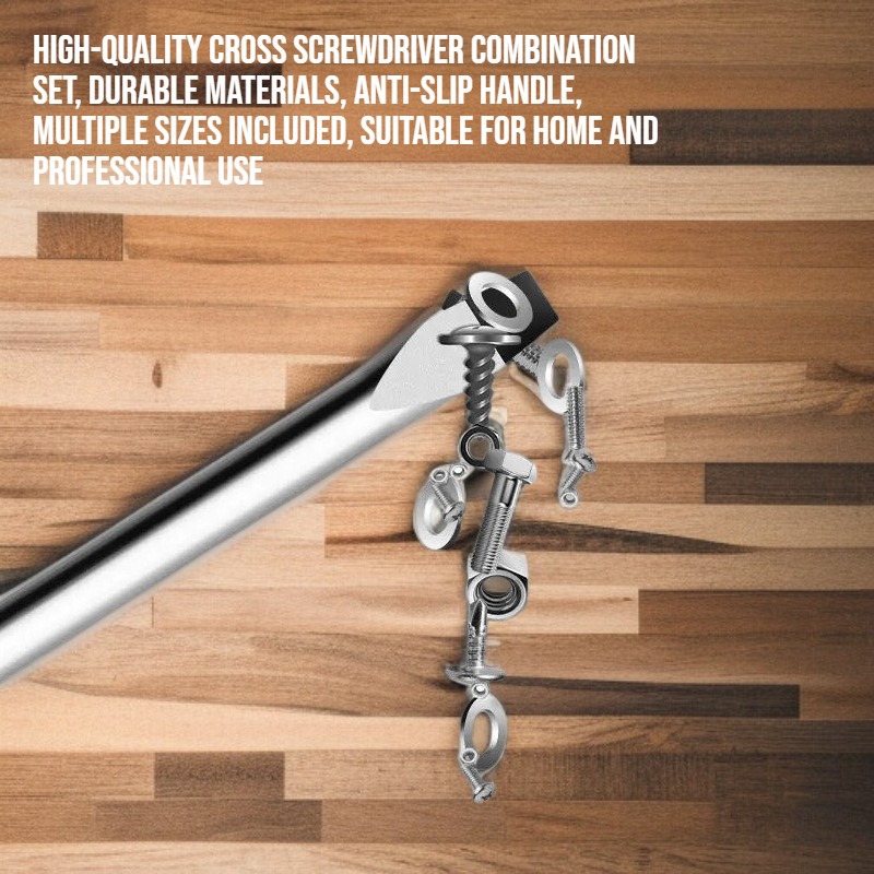 Cross screwdriver combination set