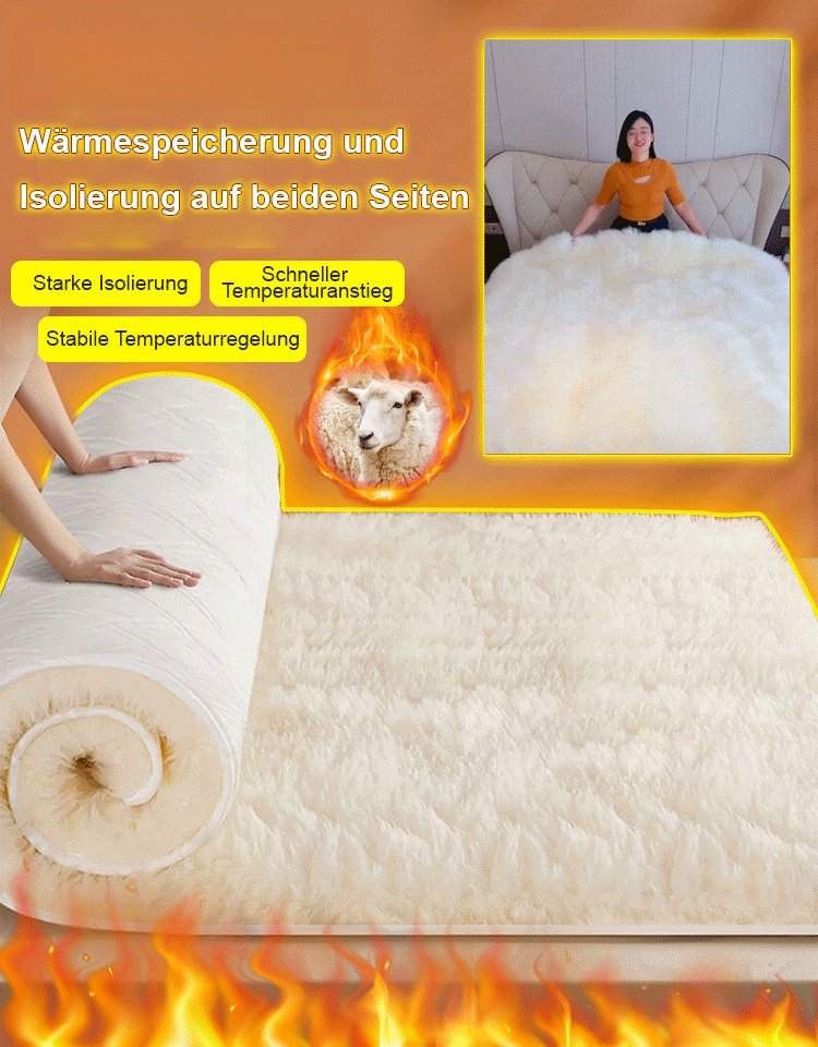 Matratze aus australischer Wolle