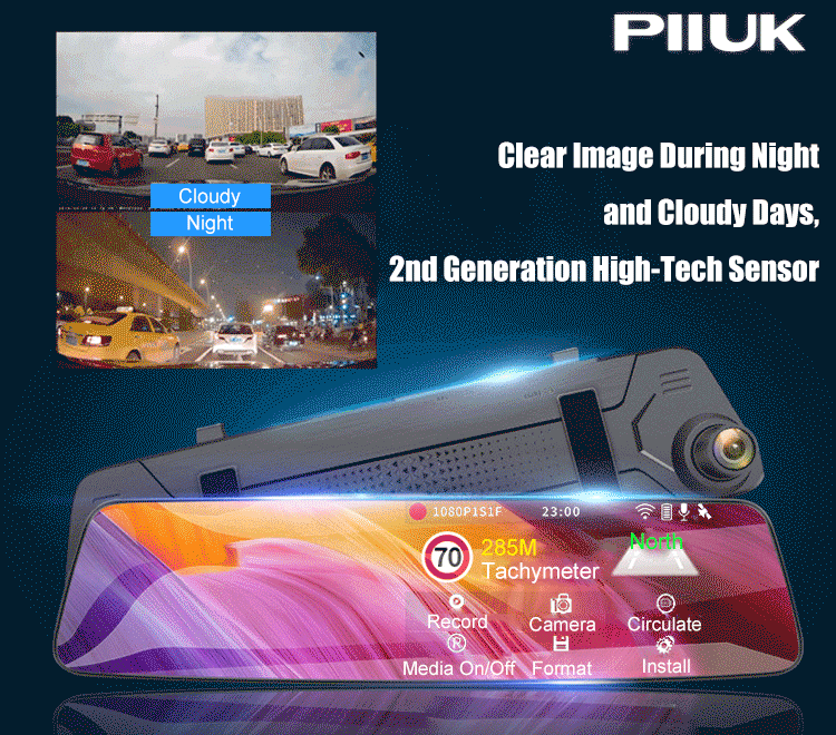 Ultra Thin HD Car Recording Camera