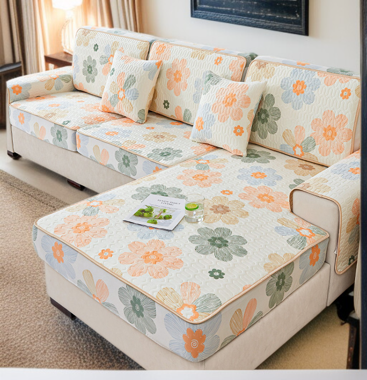 快適な座り心地を提供するソファカバー