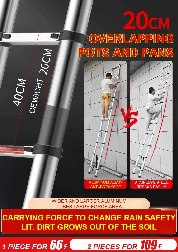 Multifunctional Telescopic Ladder