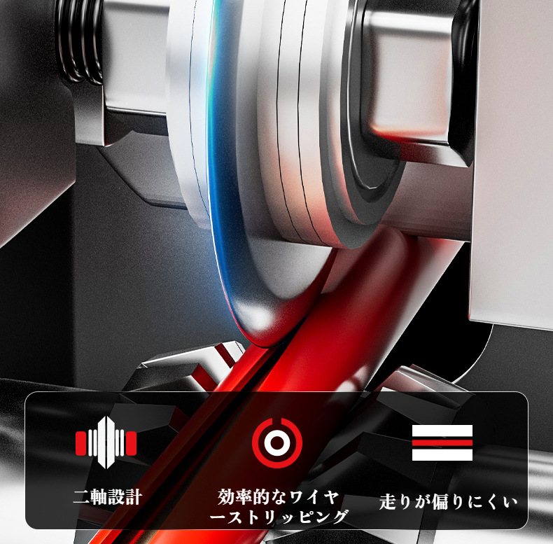 高耐久性のワイヤーストリップマシンの素材