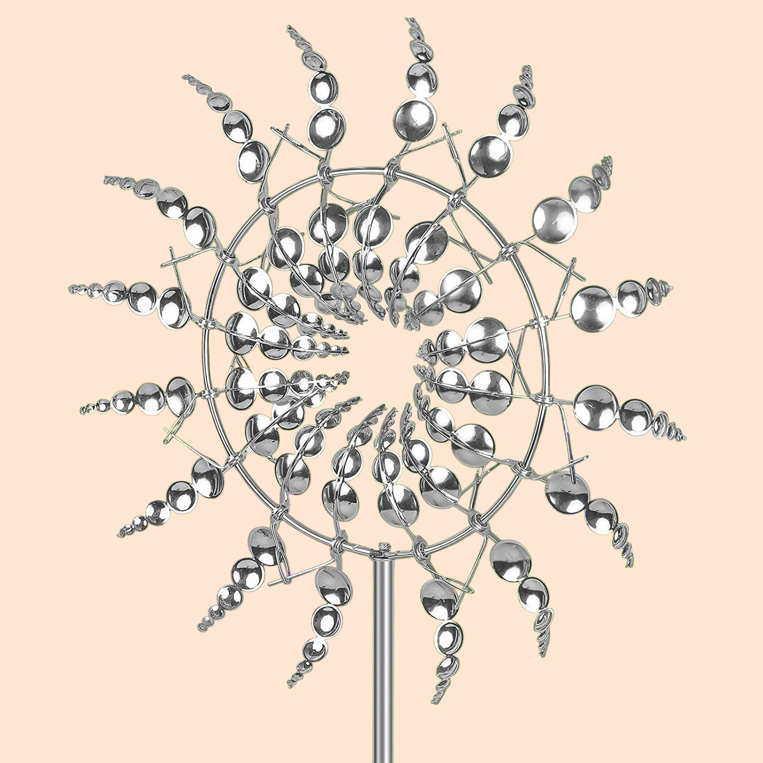 速發熱賣戶外旋轉金屬風車