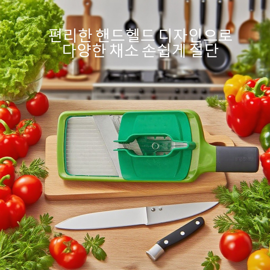 핸드헬드가 달린 주방 가정용 채소 절단기
