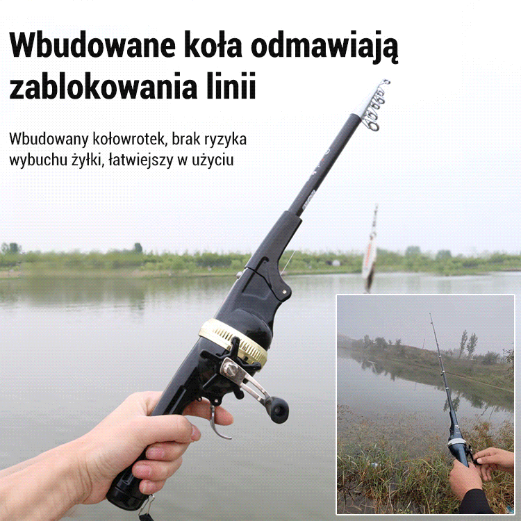 Składana wędka